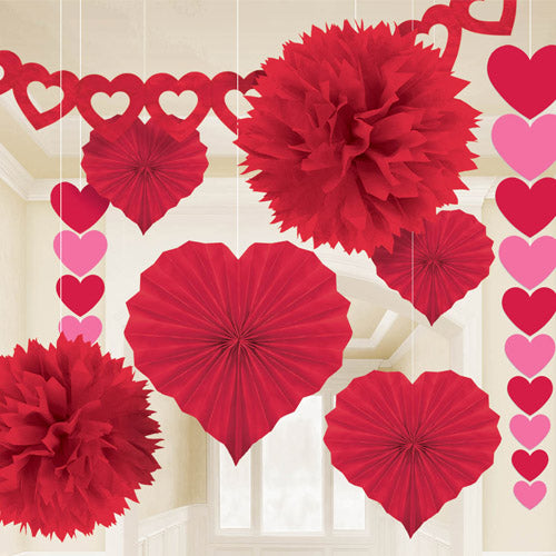 Hanging heart Decoration Kit - PartyExperts