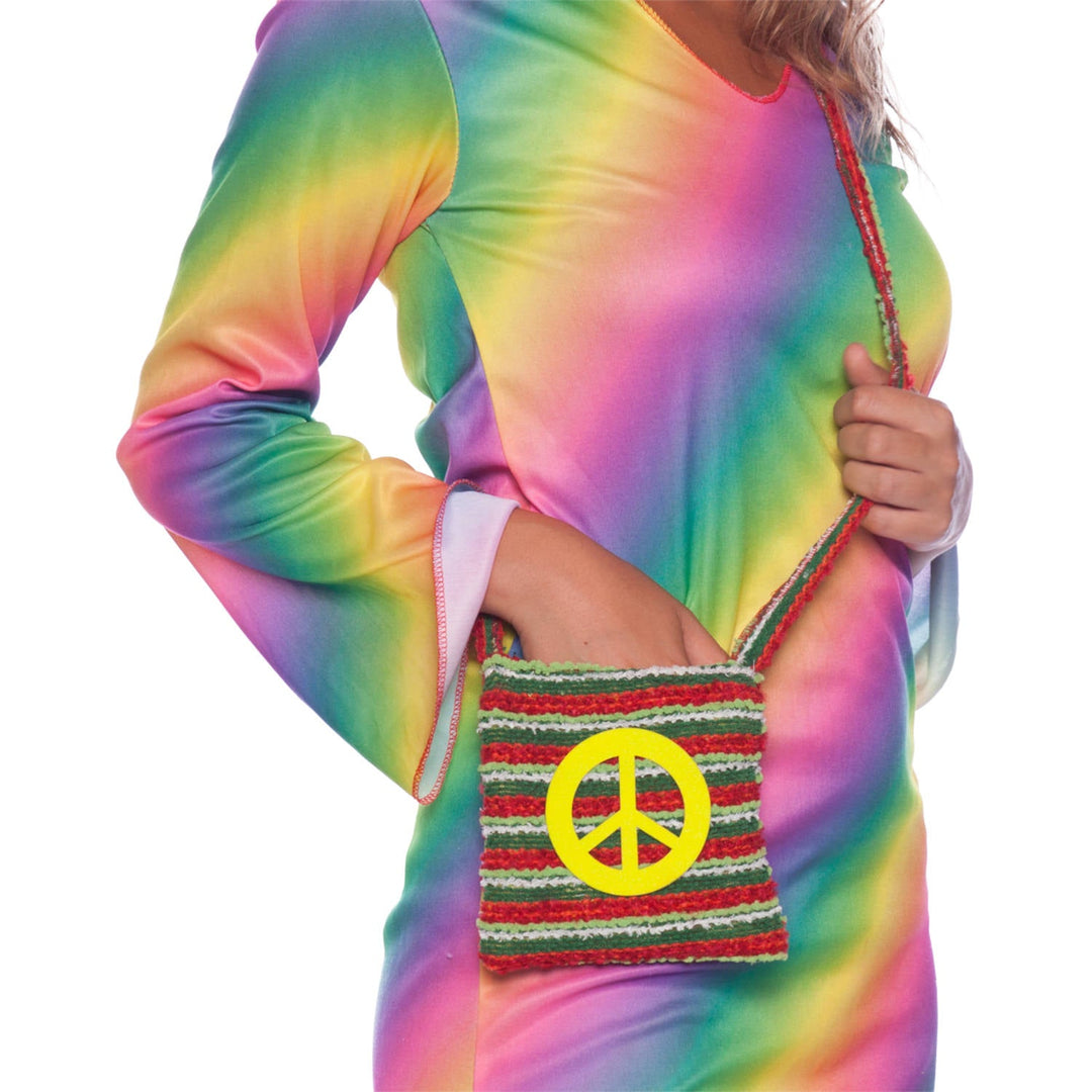 Hippie shoulderbag Yellow - PartyExperts