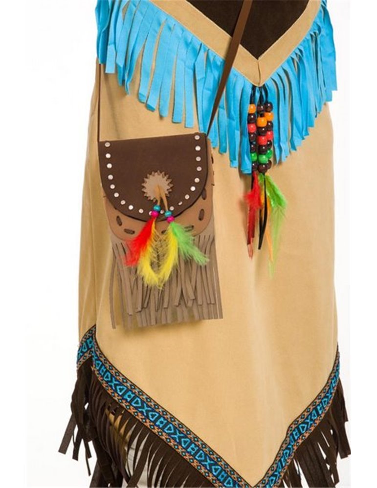 Indian Handbag Indian Pouch Skin Colour - PartyExperts