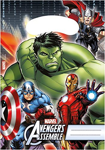Avengers 6 Pcs Party Bags - PartyExperts