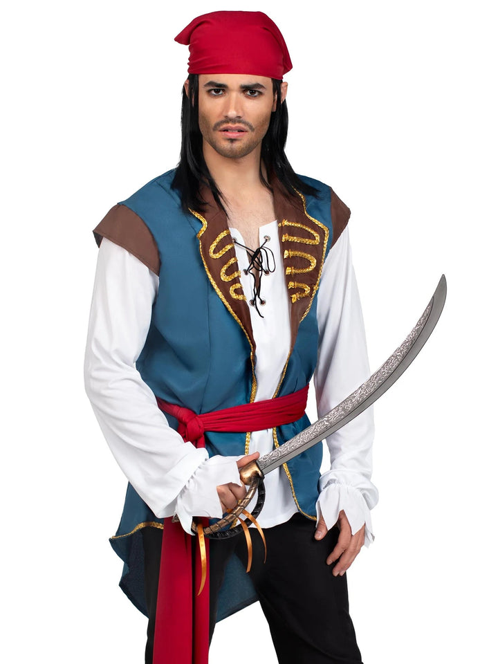 Pirate Scoundrel Costume - PartyExperts
