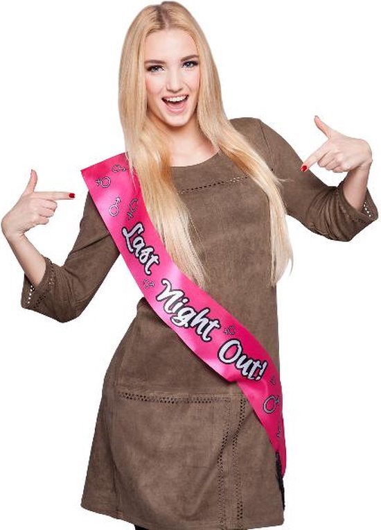 Sash Pink - PartyExperts