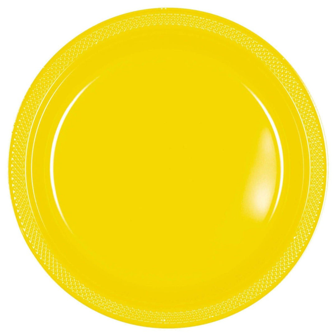 Yellow Sunshine 9in Plates 20ct 9 - PartyExperts