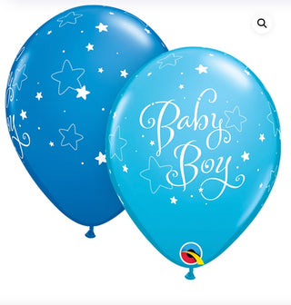 11In 28cm Baby Boy D&L Bleu/25 - PartyExperts