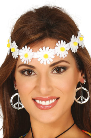 White Flower Headband.