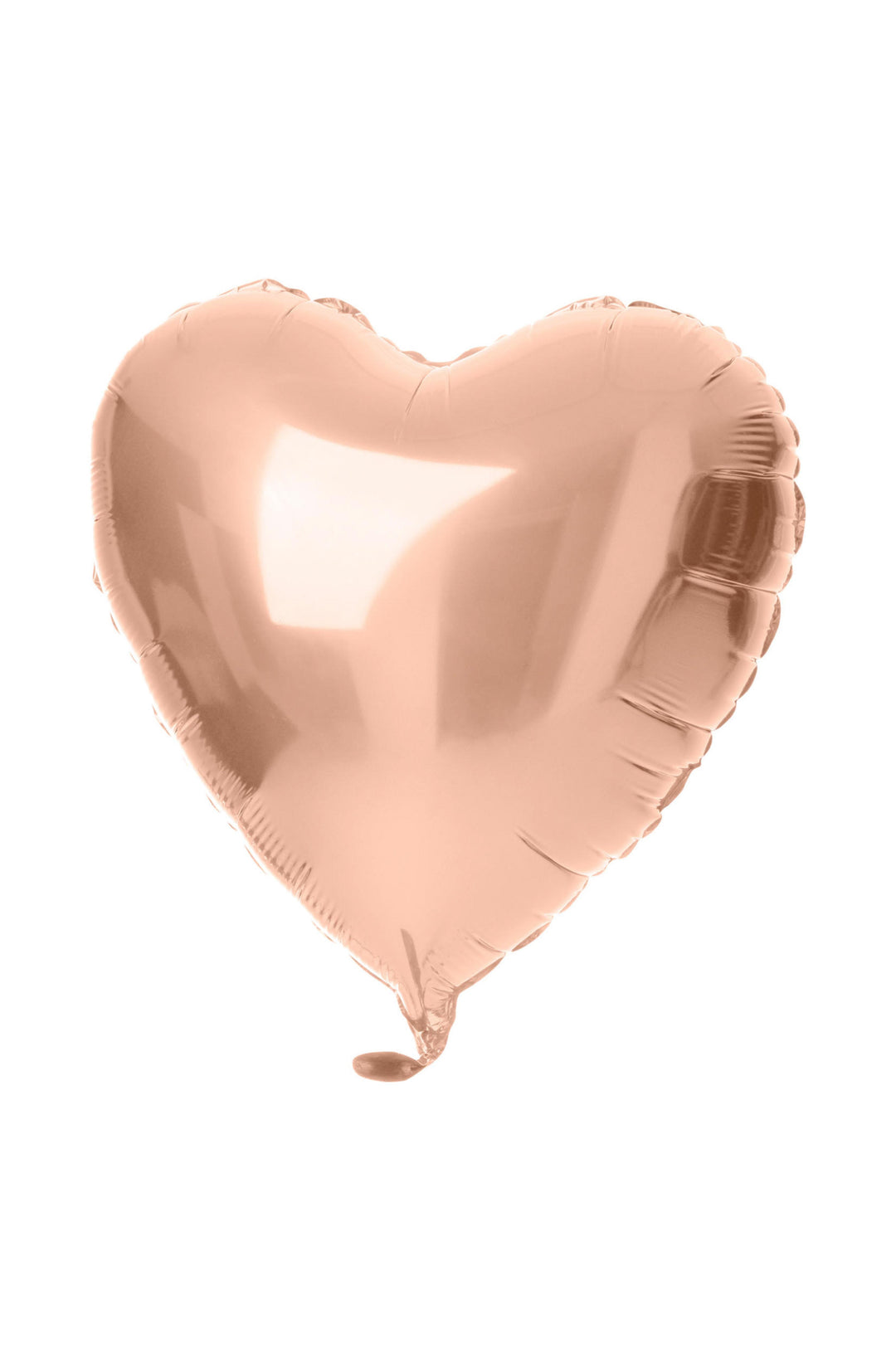 18in/45cm Heart Rose Gold - PartyExperts
