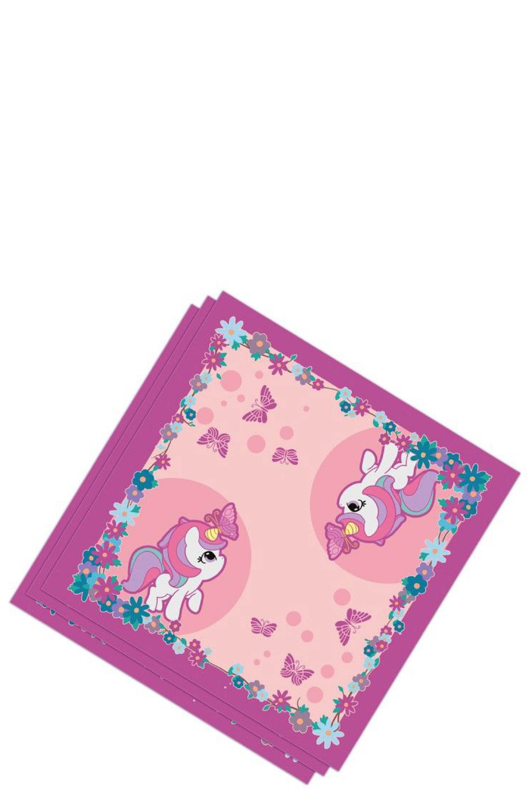 20 Unicorn Napkins.