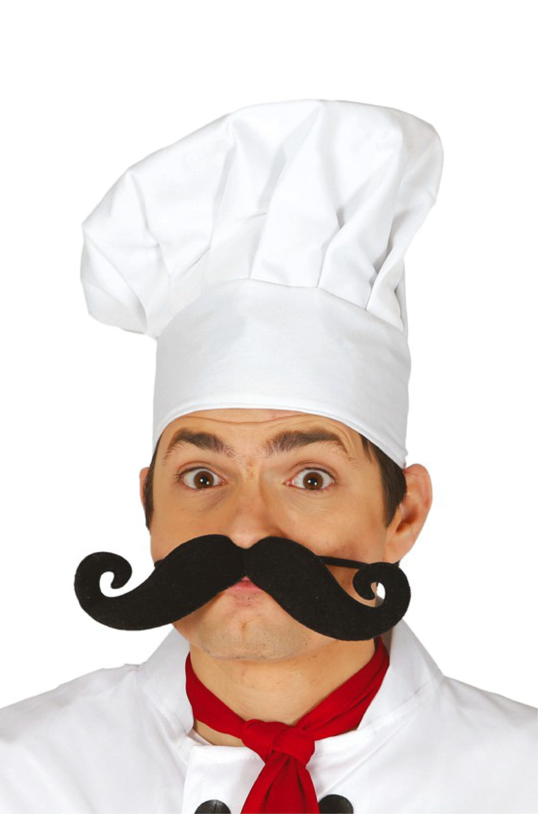 Moustache with Elastic.