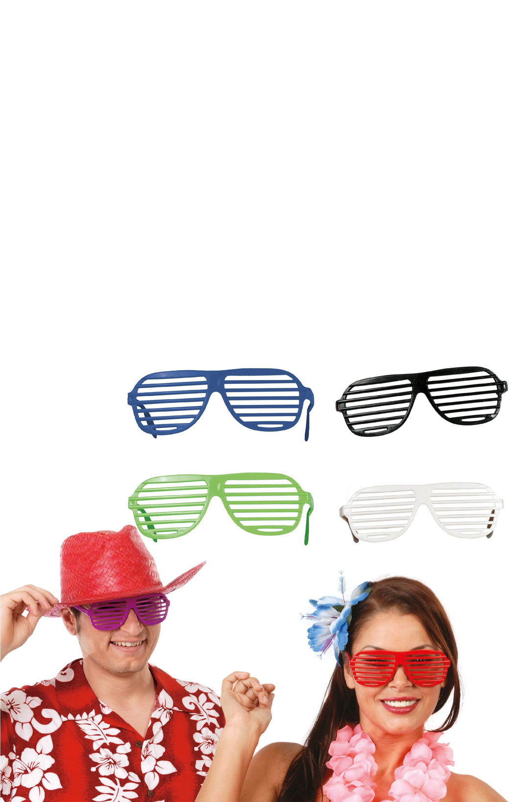 Assorted Hawaiian Glasses.
