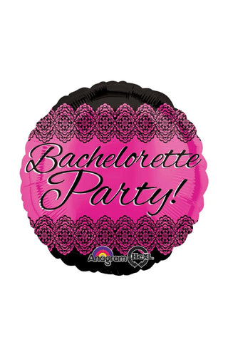 Bachelorette Party Lace Foil Balloon 18in - PartyExperts