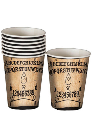 8 Ouija Cups.
