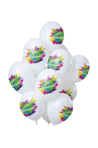 Balloons Color Splash 'Let's Celebrate' - PartyExperts