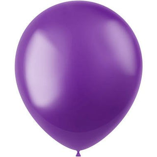 Balloons Radiant Violet Purple Metallic - PartyExperts