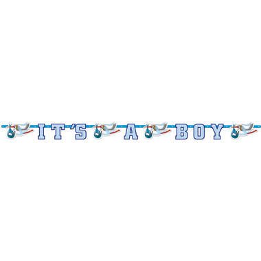 Birth Boy Letter Banner It’s a boy - PartyExperts