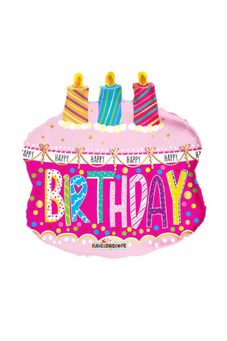Birthday Balloon Cake 20 Inch - PartyExperts