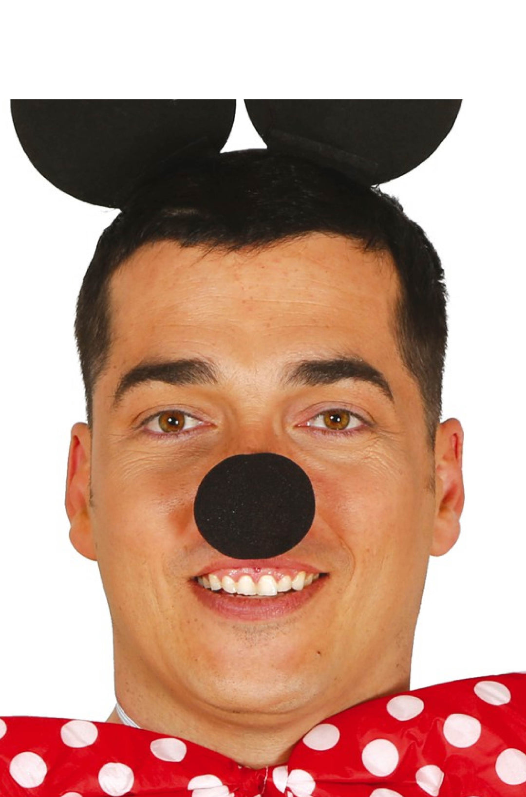 BLACK FOAM RUBBER NOSE - PartyExperts