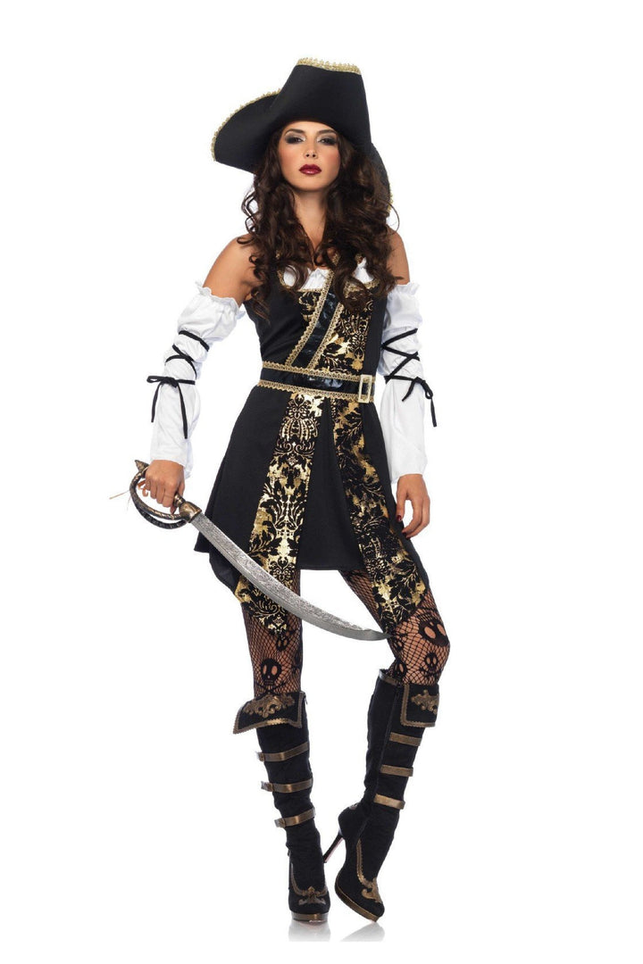 Black Sea Buccaneer Costume - PartyExperts