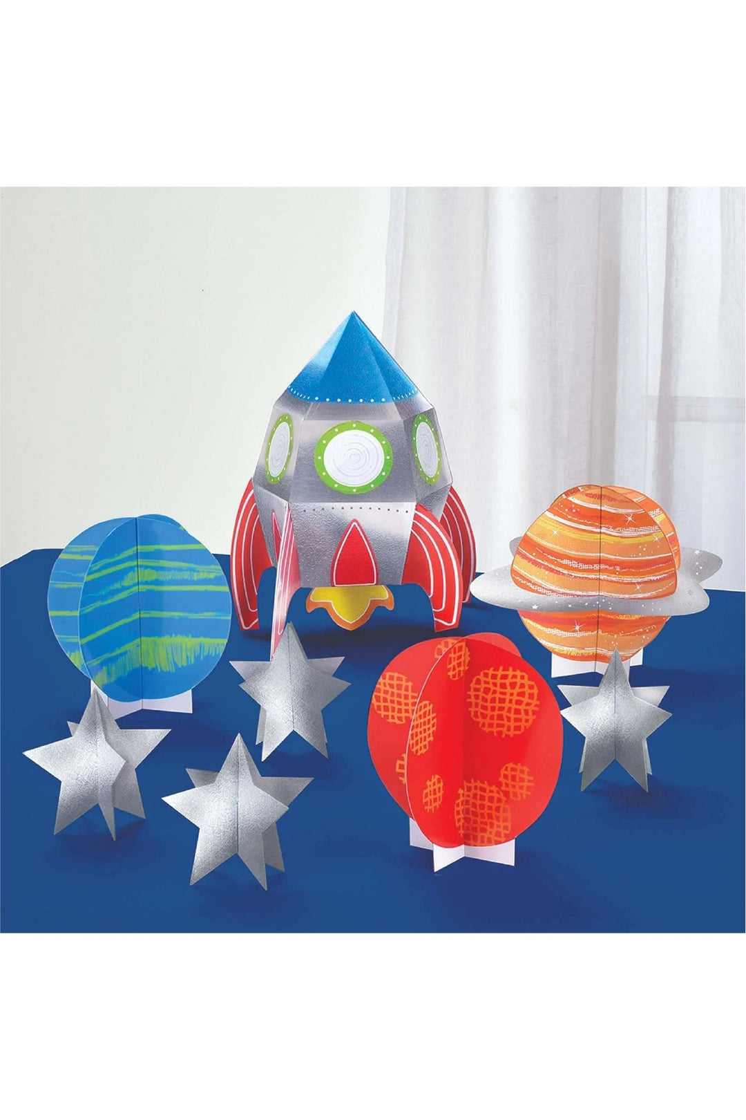 Blast Off Birthday Table Decorating Kit - PartyExperts