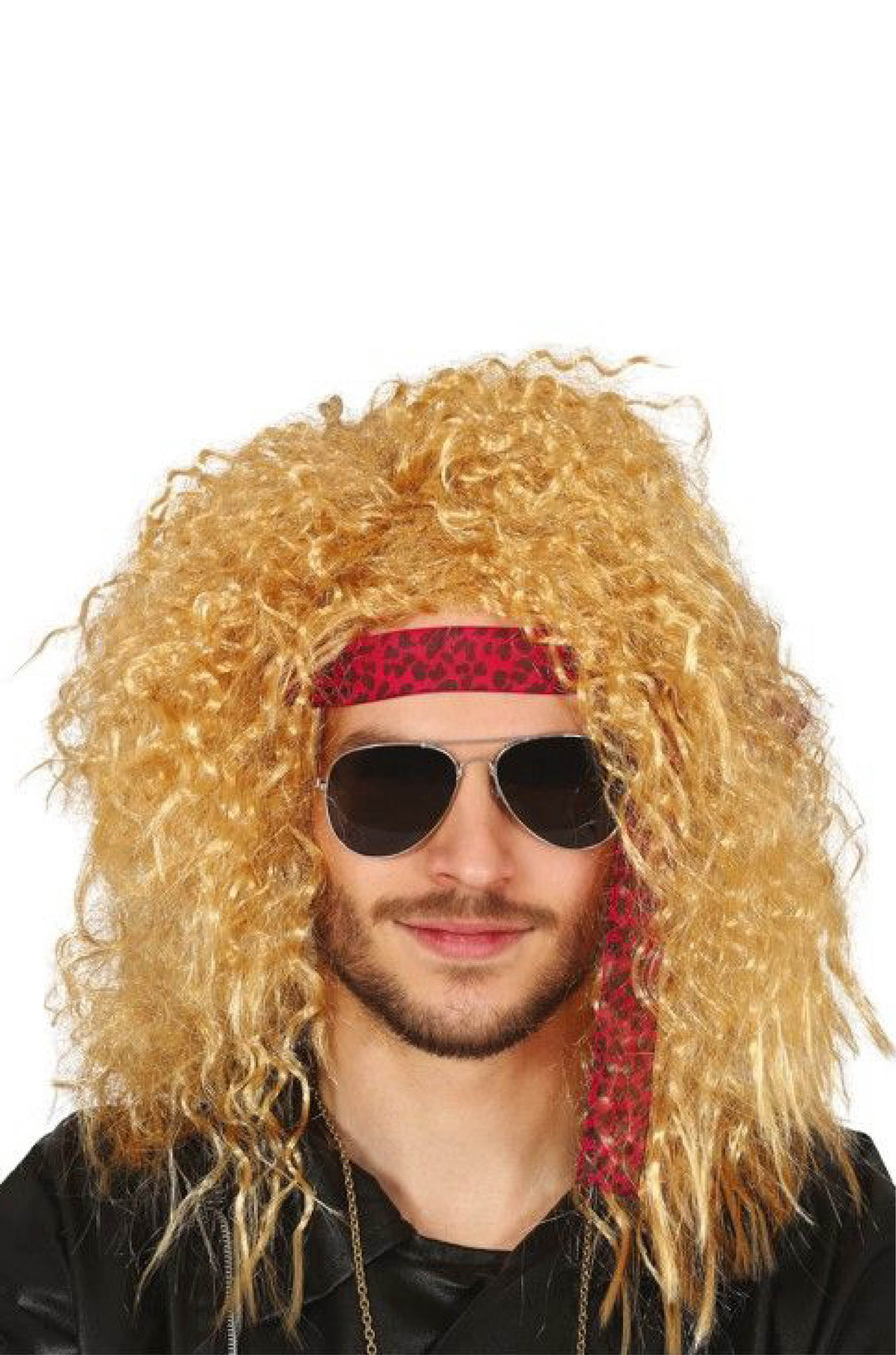 Blonde Rocker Mane Wig.