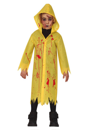 Bloody Raincoat Costume - PartyExperts