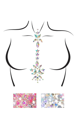 Cascade Jewels Sticker & Body Glitter - PartyExperts