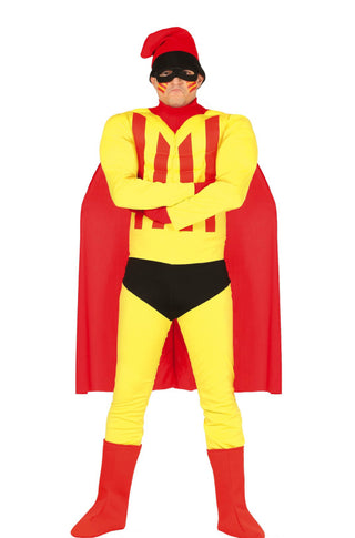 Catalan Superhero Adult Costume.
