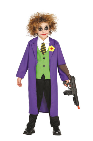 Child Crazy Jester Costume - PartyExperts