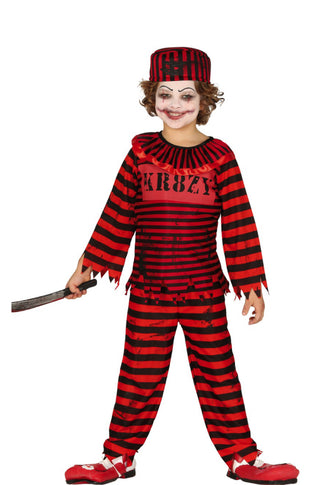 Child Psycho Clown Costume.