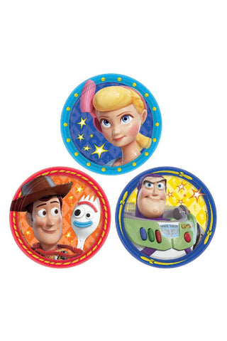 Disney Toy Story 4 Paper Plates 7in, 8pcs - PartyExperts