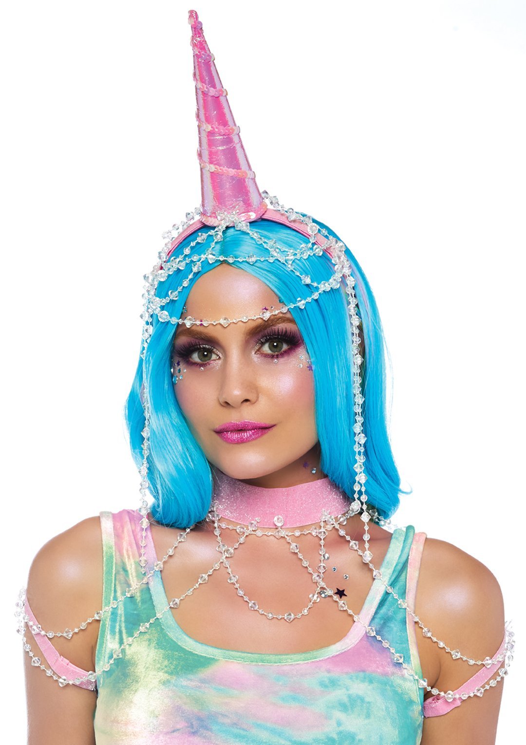 Festival Beaded Unicorn Accessory Set.