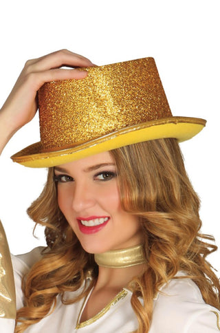 GOLD TOP HAT - PartyExperts