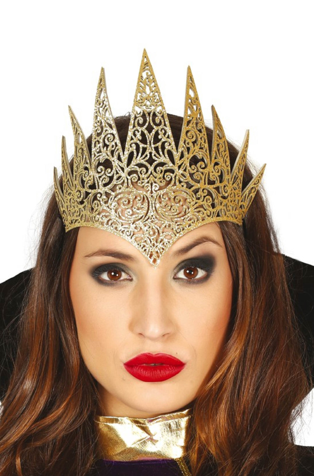GOLDEN QUEEN TIARA - PartyExperts