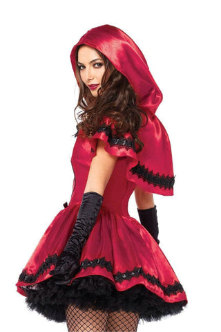 Gothic Red Riding Hood Costume - PartyExperts