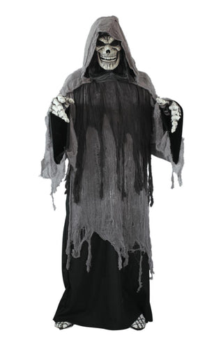 Grey Grim Reaper Costume - PartyExperts