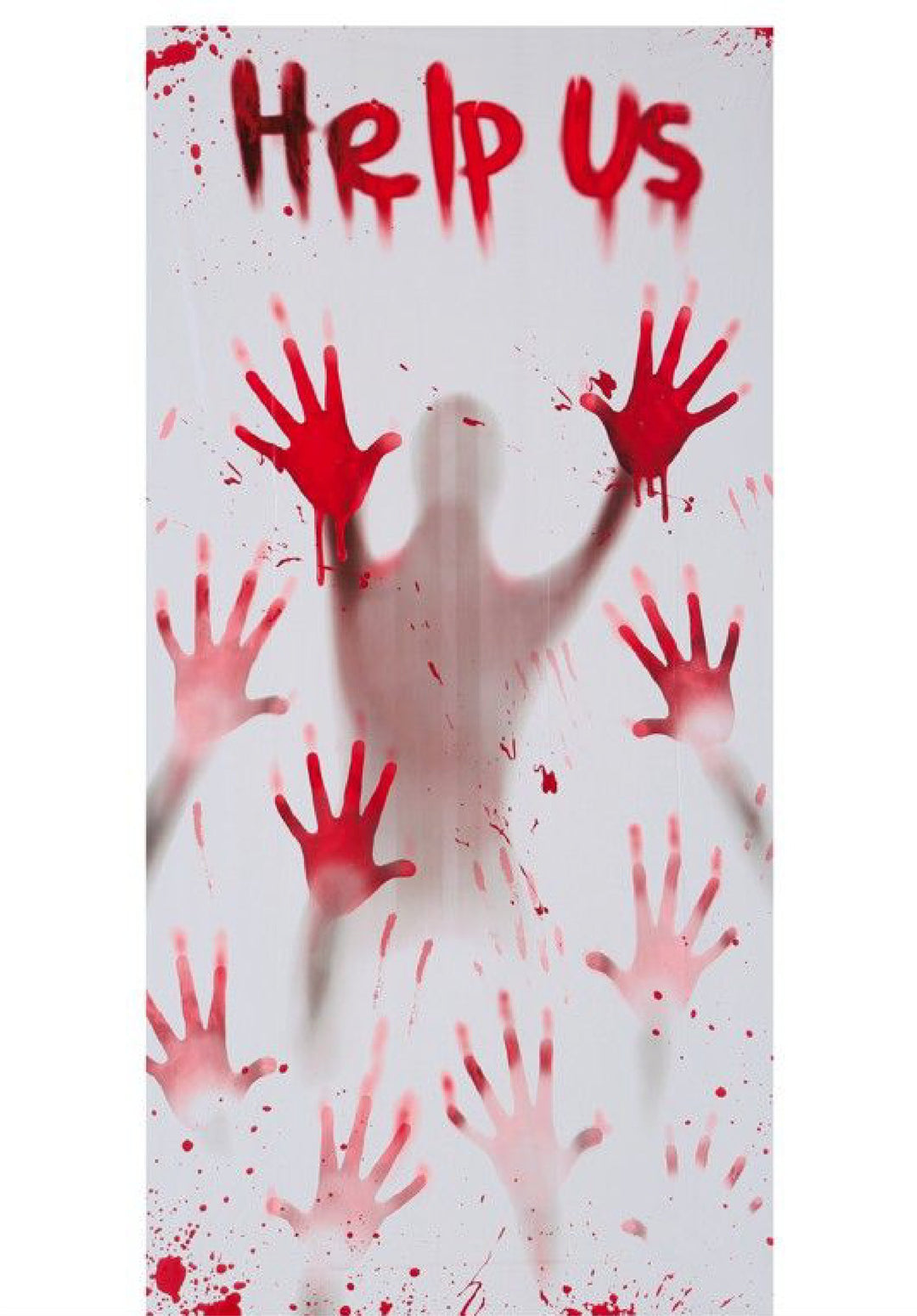 " Help Us" Door Decoration.
