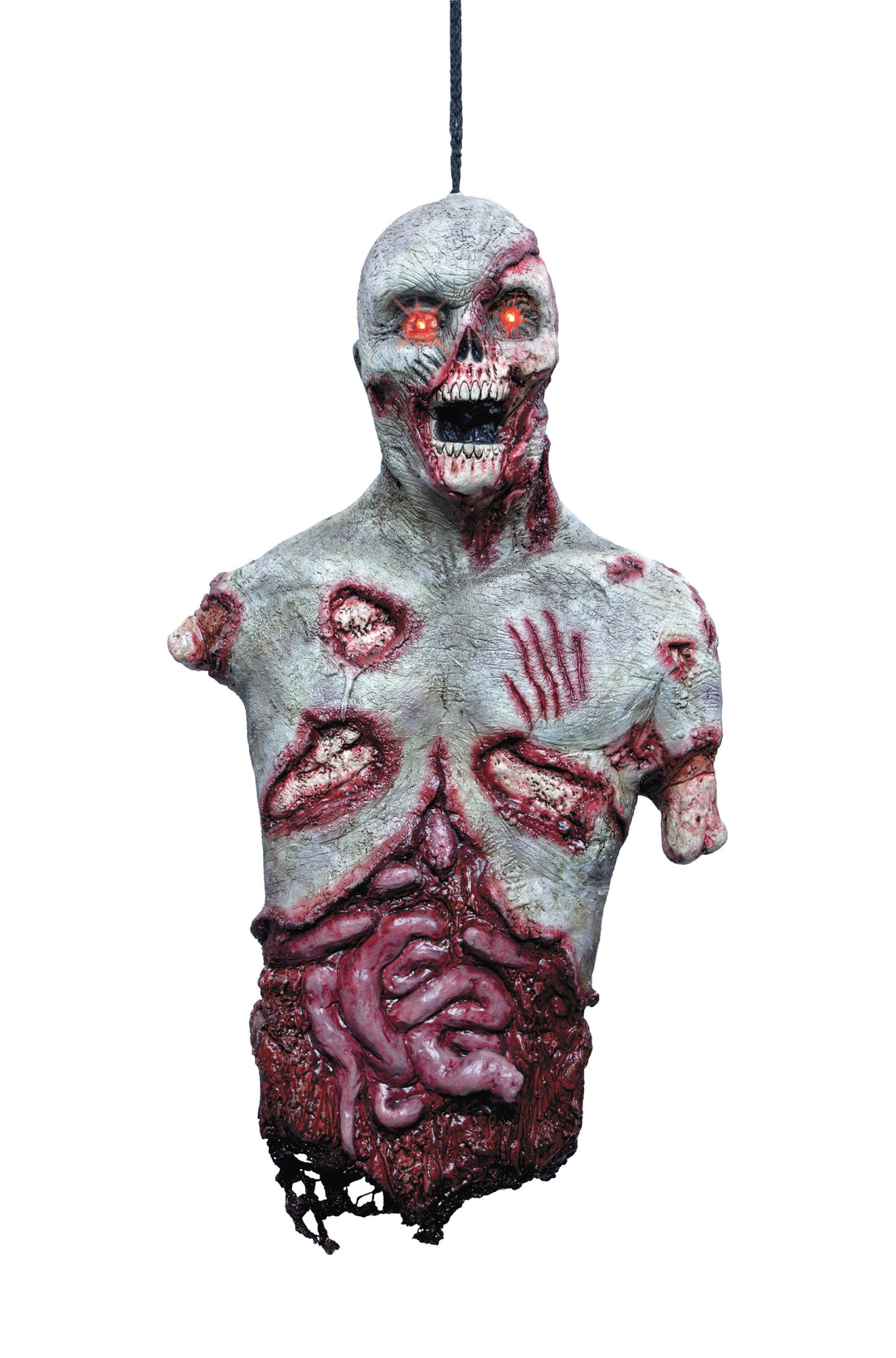 High Quality Hanging Corpse With Lights (Latex) - PartyExperts