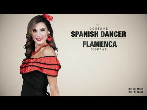 Adult Flamenco Dancer Costume