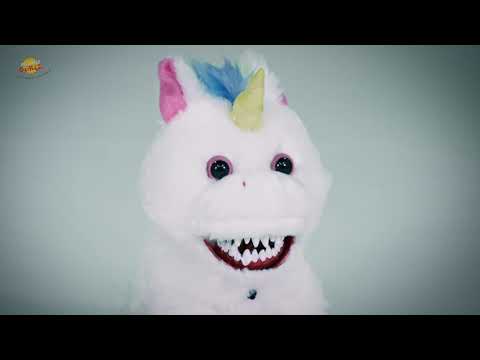 Evil Unicorn with Sound and Movement Decoration