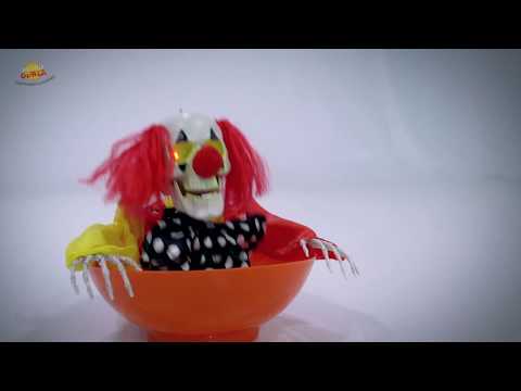 Bowl with Clown Decoration