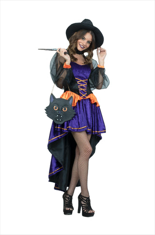 Kitty Witch Costume - PartyExperts
