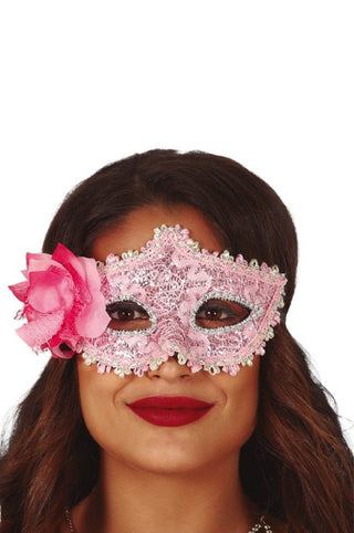 Mask with Flowers.