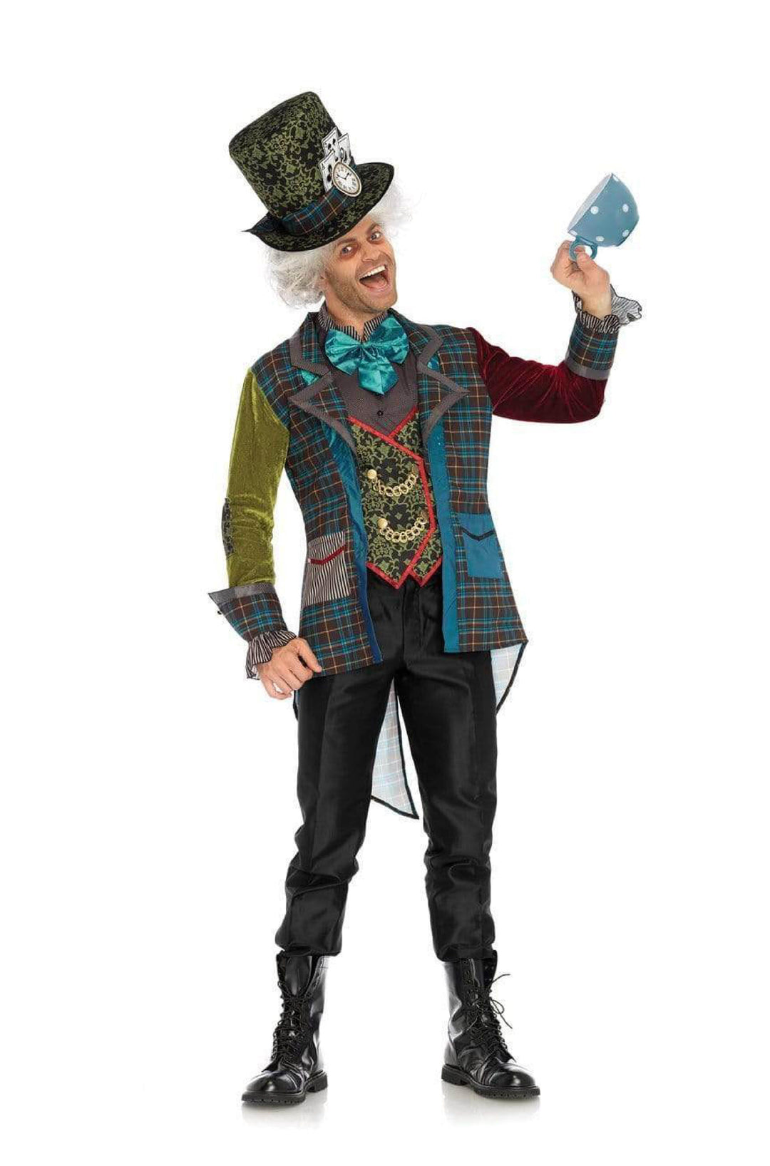 Men's Deluxe Mad Hatter Costume - PartyExperts