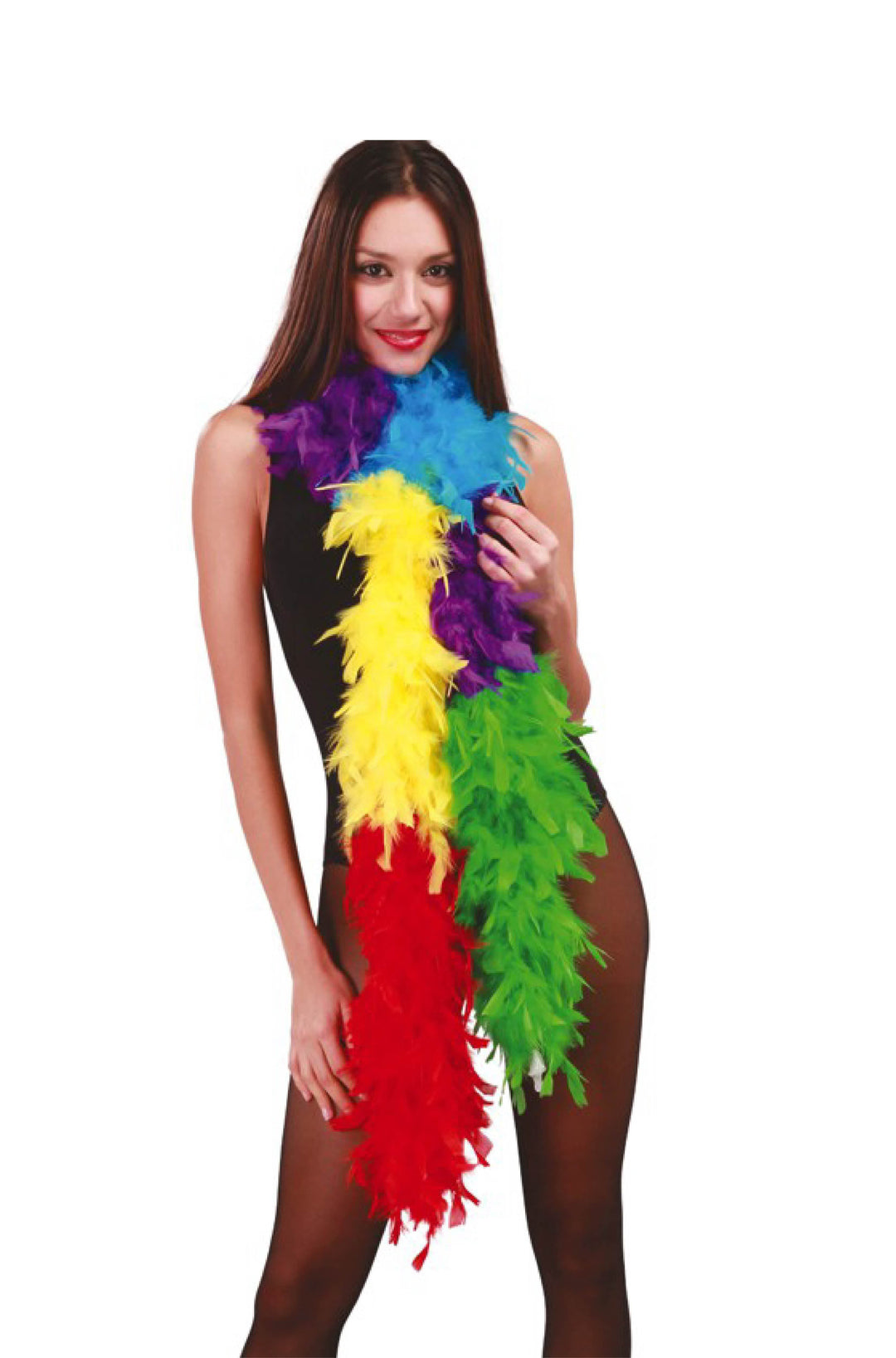 Multicolour Feather Boa.