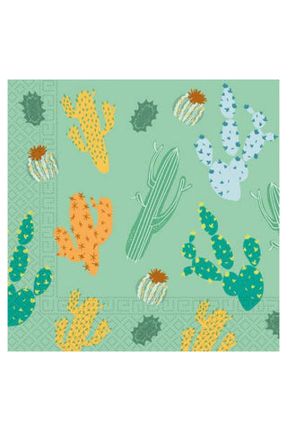 Napkins Paper Compostable Cactus - PartyExperts