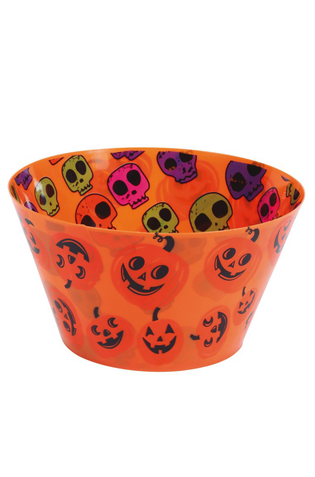 Orange Bowl with Skeleton.