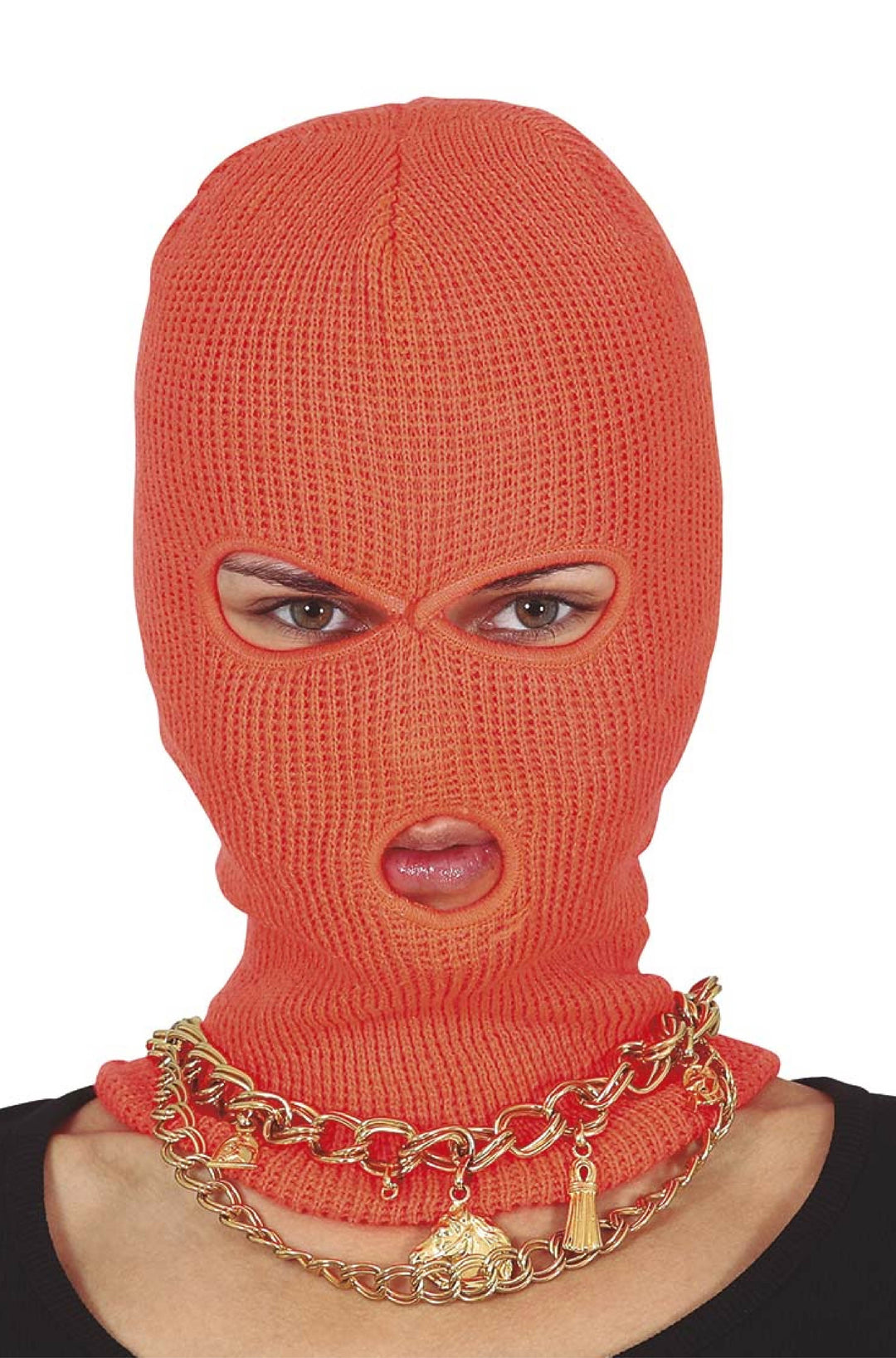 ORANGE NEON HOOD - PartyExperts