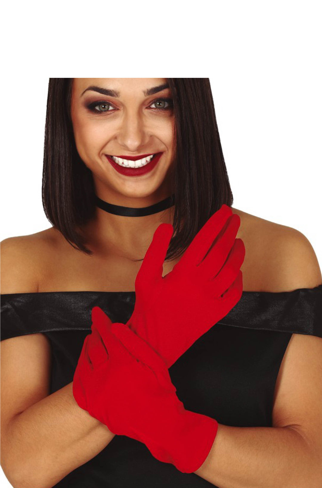 Pair of Red Gloves.