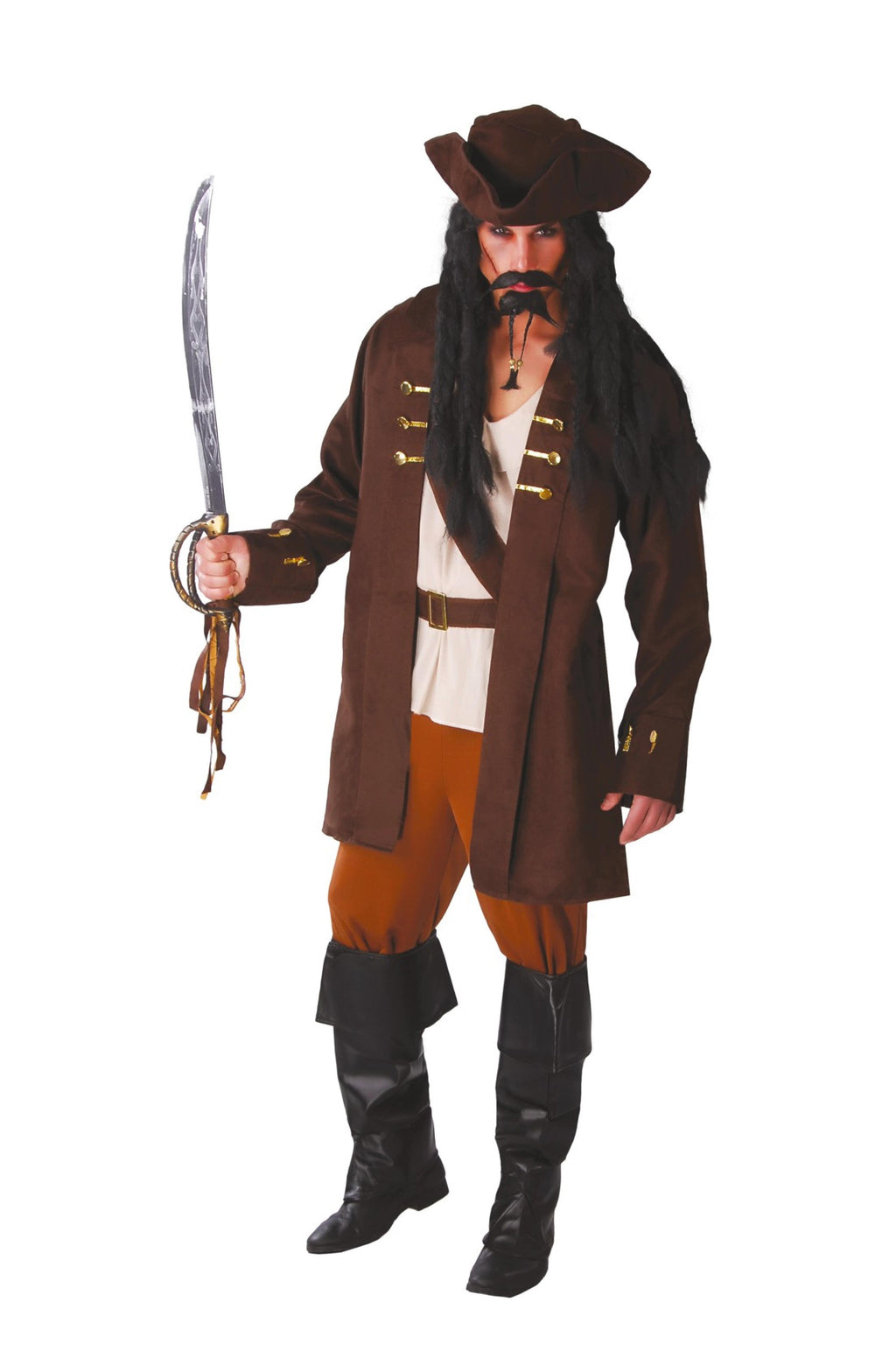 Pirate Captain Costume Partyexperts 0149