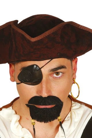 Pirate Goatee and Moustache - PartyExperts