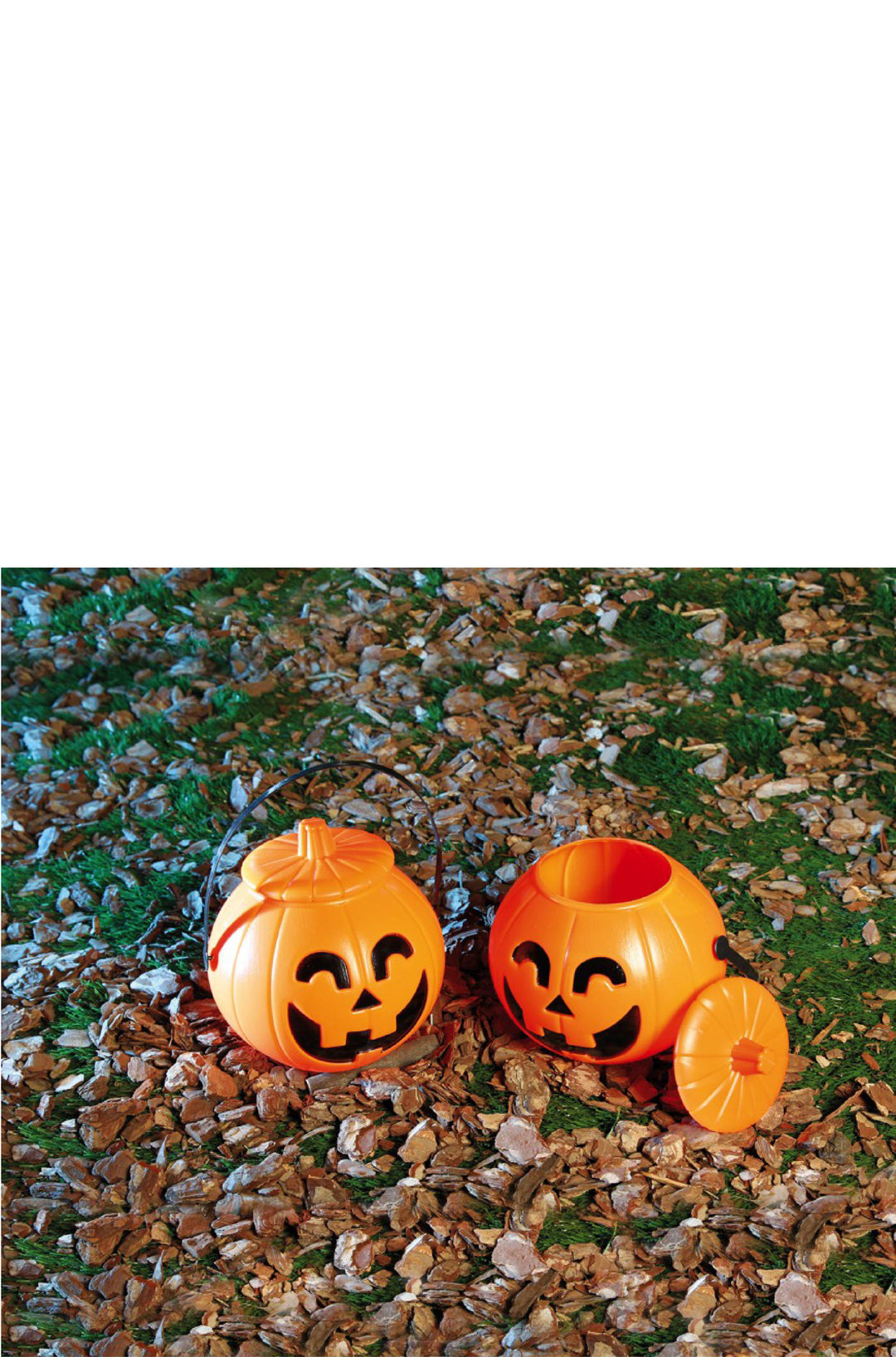 Pumpkin Basket with Lid 3.